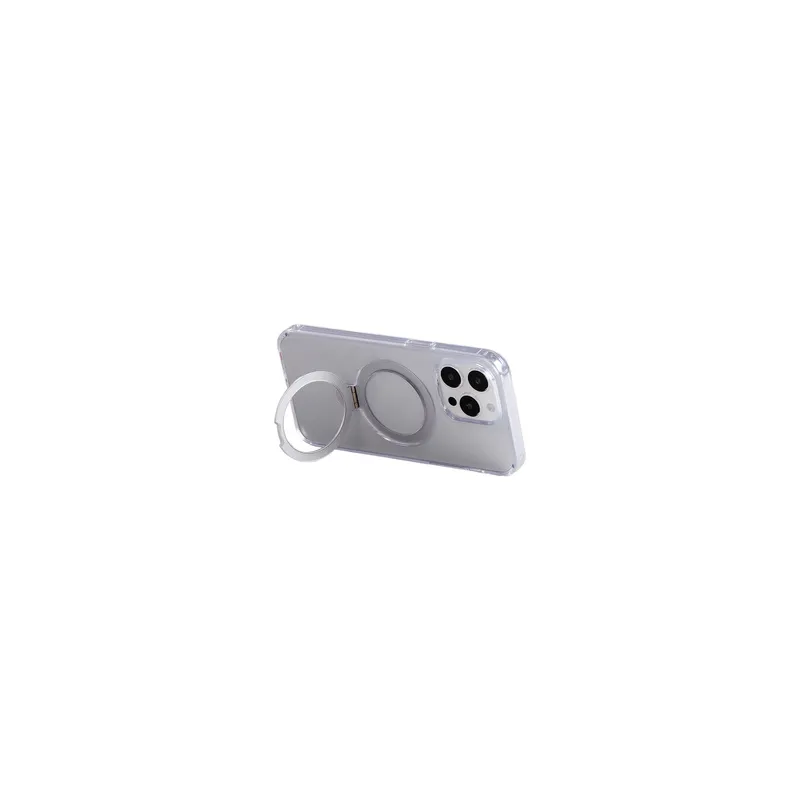 Magnetic protective case with handle Joyroom JR-BP004 for iPhone 15 Pro Max (transparent)